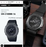 G-Shock G-Steel GM-2100BB-1ADR Black - Image 2