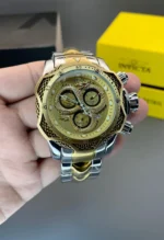 Invicta Venom Chronograph Full Golden - Image 2