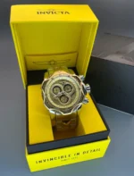 Invicta Venom Chronograph Full Golden