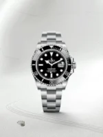 Rolex Submariner Silver Black - Image 2