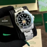 Rolex Submariner Silver Black - Image 6