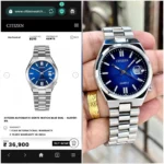 Citizen Classic Silver Blue - Image 3
