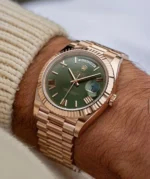 Rolex DateJust Green Ombre