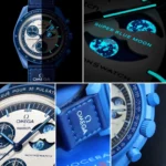 Swatch x Omega Blue - Image 7