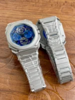 BVLGARI 40mm blue dial Chronograph - Image 2