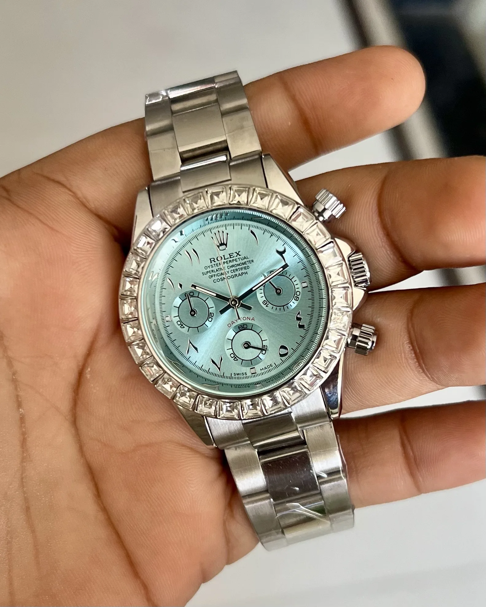 img_1437.webp ROLEX OYSTER ICE BLUE - Image 1