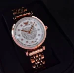 Emporio Armani New Rose Gold Diamond Dial - Image 4