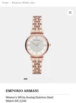 EMPORIO ARMANI AR11244 WHITE DIAMOND - Image 2