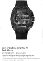 Hublot Big Bang ( Black ) - Image 4